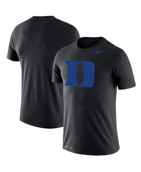 Men's Black Duke Blue Devils Big and Tall Legend Primary Logo Performance T-shirt