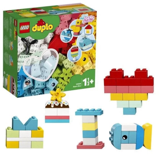 Игрушка LEGO Duplo 10909 "Классика в коробке сердце" для детей от 1,5 лет.