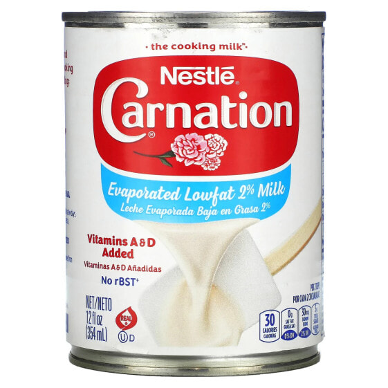 Молоко сгущенное обезжиренное Carnation Milk 2%, 12 ж. унц. (354 мл)