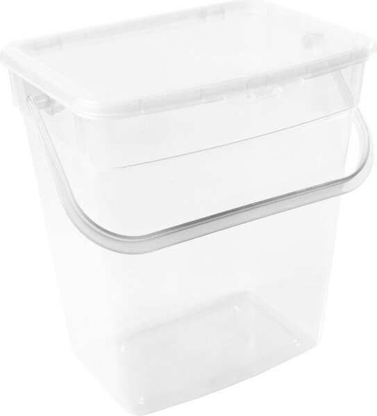 Хозяйственные товары Пласт Тим Пластиковый контейнер для порошка 6 л - прозрачный (3429041)
