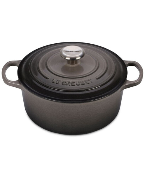 4.5-Qt. Signature Enameled Cast Iron Round Dutch Oven