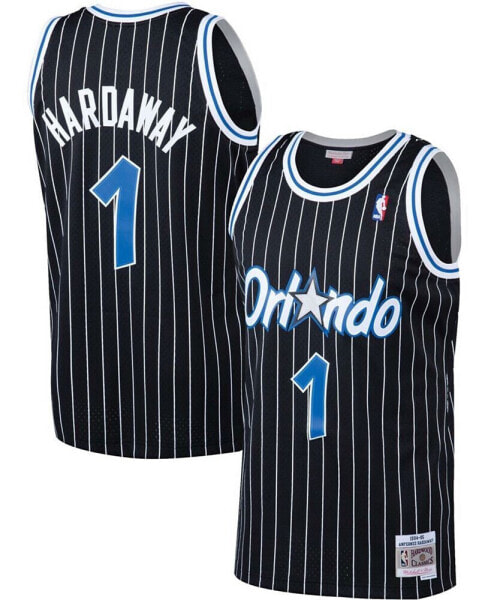 Men's Penny Hardaway Black Orlando Magic 1994-95 Hardwood Classics Swingman Jersey