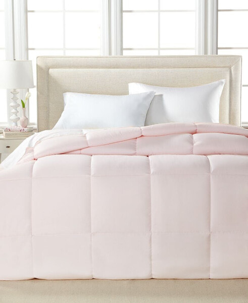 Color Hypoallergenic Down Alternative Light Warmth Microfiber Comforter, Full/Queen, Created for Macy's