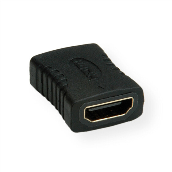 ROLINE HDMI Adapter - HDMI F - HDMI F - HDMI - HDMI - Black
