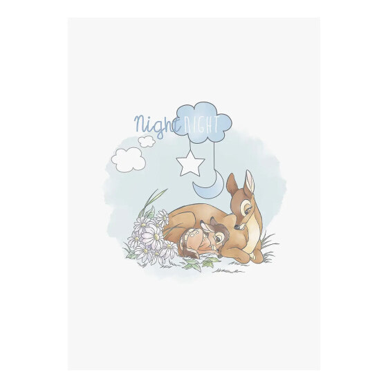 Детский настенный декор Komar Bambi Good Night