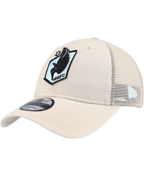 Men's Tan Minnesota United FC Game Day 9Twenty Adjustable Trucker Hat