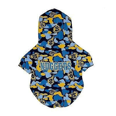 NBA Denver Nuggets Pets Camouflage Hooded Sweatshirt - XL