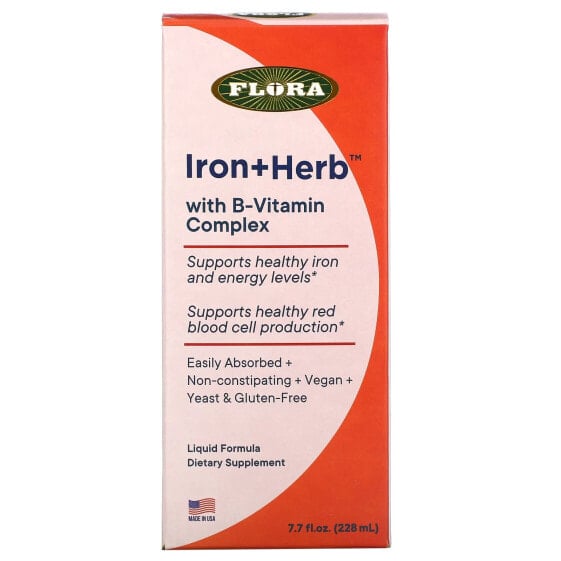 Iron with B-Vitamin Complex, 7.7 fl oz (228 ml)