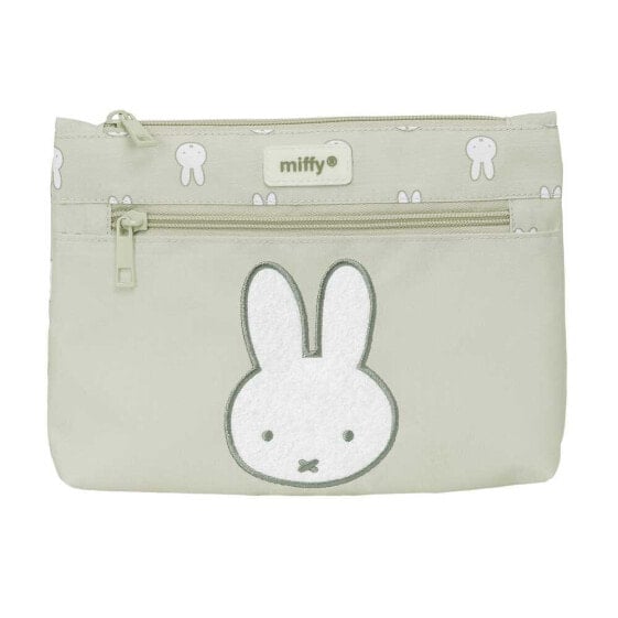 SAFTA Miffy Niebla Big With 2 Zippers big pencil case