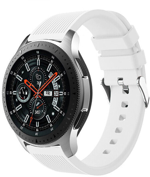 Ремешок для часов 4wrist Silicone strap для Samsung Galaxy Watch White 20 мм