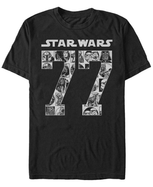 Star Wars Men's Classic Comical Since 77 Short Sleeve T-Shirt