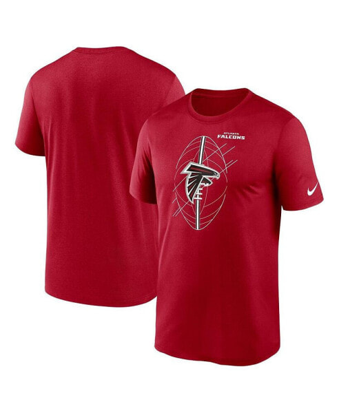 Men's Red Atlanta Falcons Legend Icon Performance T-shirt