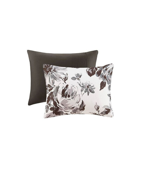 Dorsey Floral Print Comforter Set