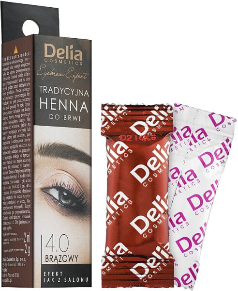 Delia Brow Dye Henna Traditional Brown