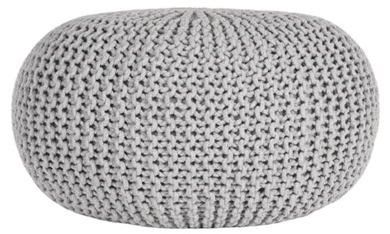 Pouf Knitted