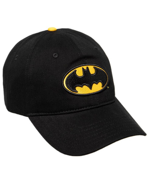 Men's DC Comics Batman Low Profile Unstructured Dad Hat Adjustable Baseball Cap