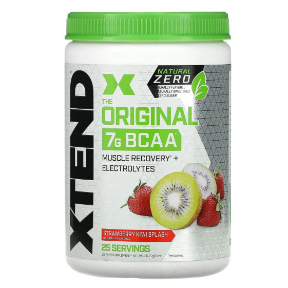 Аминокислоты Xtend The Original 7G BCAA, Natural Zero, Orange Passionfruit, 13 унции (367.5 г)