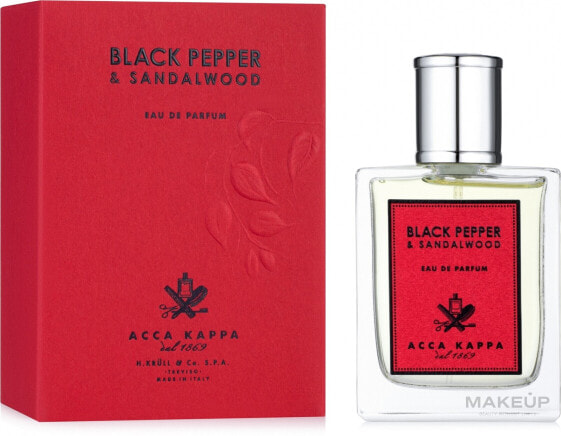 Acca Kappa Black Pepper & Sandalwood - Eau de Parfum 50 ml