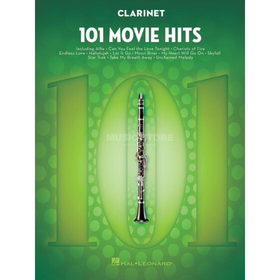 Hal Leonard 101 Movie Hits For Clarinet