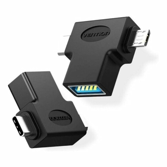 Адаптер USB-C—Micro USB 2.0 Vention CDIB0