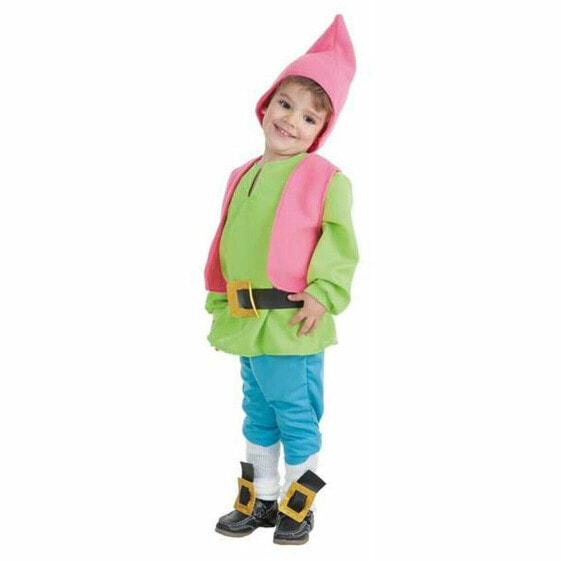 Маскарадные костюмы для младенцев 24-2180 Зеленый Гном-девушка 0-12 Months (6 Предметы)