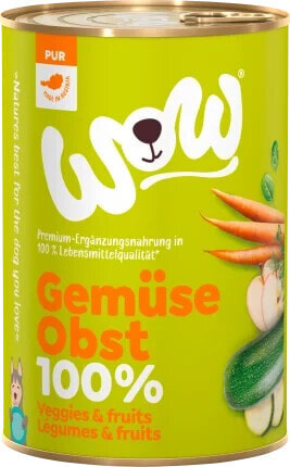 Nassfutter Hund 100% Gemüse & Obst, 400 g