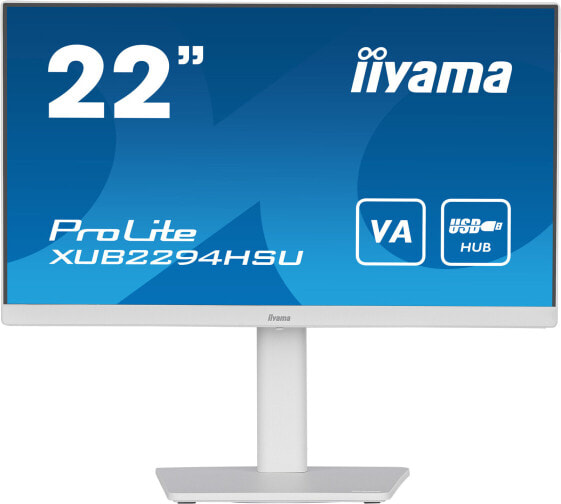 Iiyama Dis 22 XUB2294HSU-W2 - Flat Screen - 54.6 cm