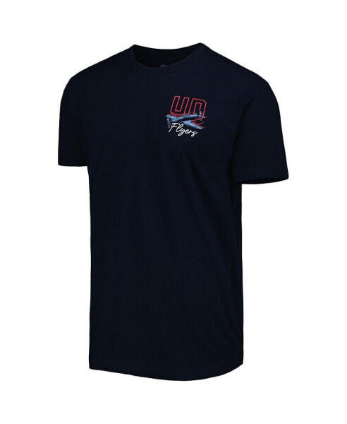 Men's Navy Dayton Flyers Through the Years T-shirt