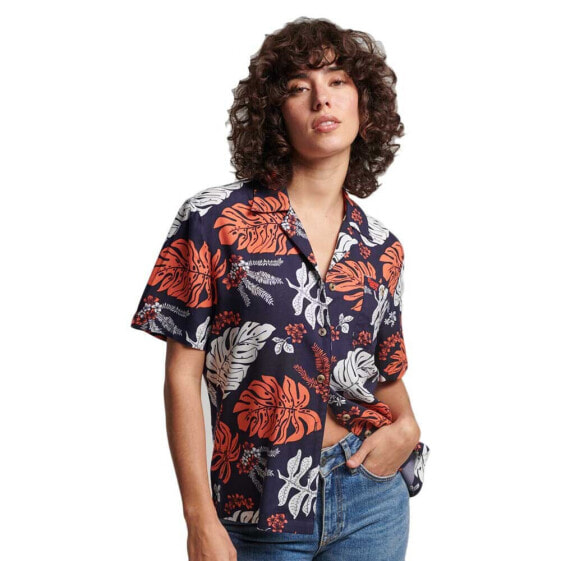 SUPERDRY Vintage Beach Resort Short Sleeve Shirt