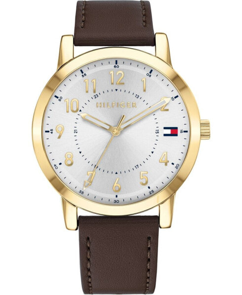Часы Tommy Hilfiger Brown Leather 42mm