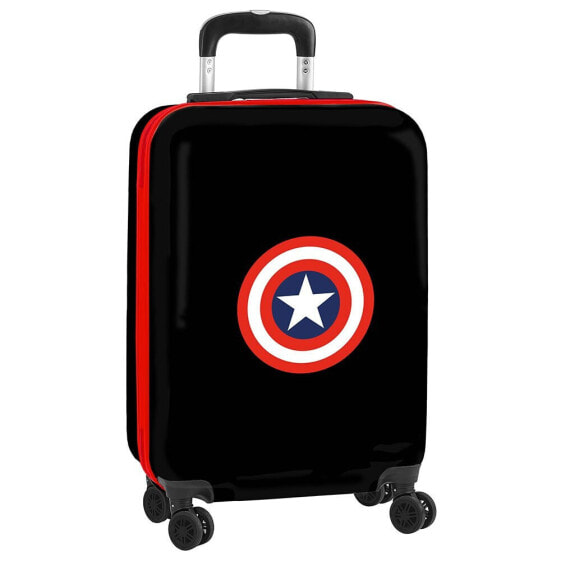 SAFTA Captain America Teen Cabin 20´´ Twin Wheels Trolley Refurbished