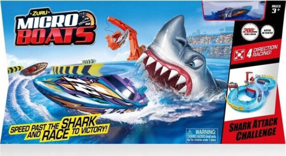 Spin Master Zestaw Micro Boat Shark Attack