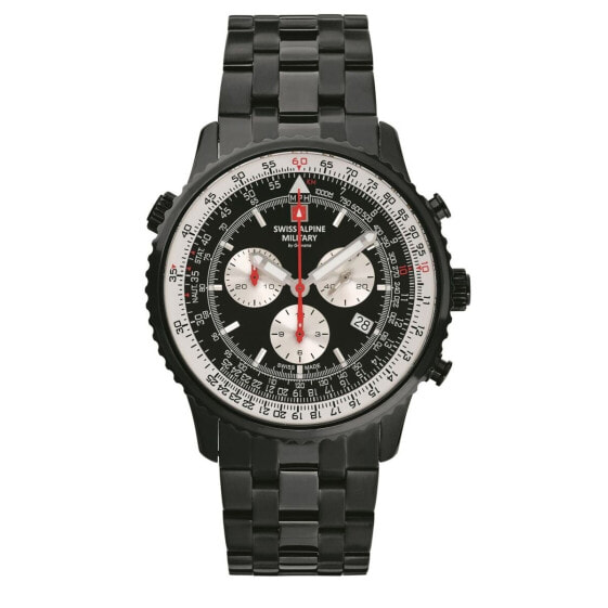 Swiss Alpine Military Herren Armbanduhr Chronograph 7078.9177