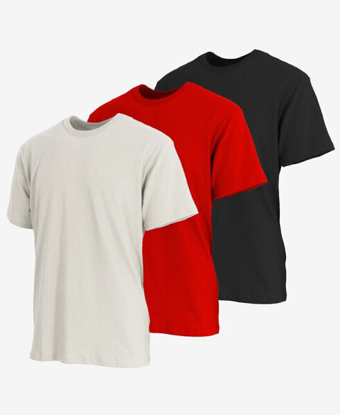 Men's Short Sleeve Crew Neck Classic T-shirt, Pack of 3