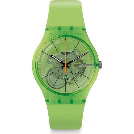 Часы унисекс Swatch SUOG118 Зеленый