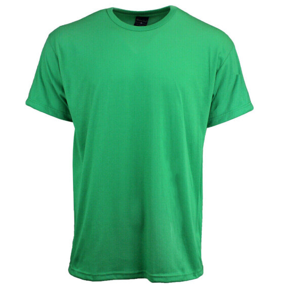 River's End Upf 30+ Crew Neck Short Sleeve Athletic T-Shirt Mens Green Casual To