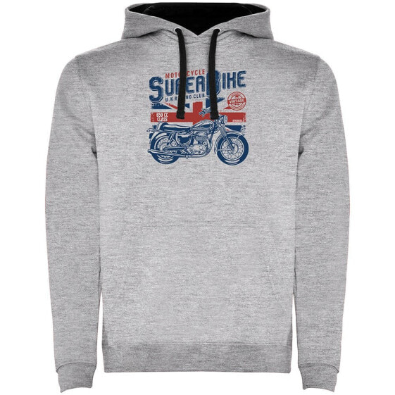 KRUSKIS Super Bike Two Colour hoodie