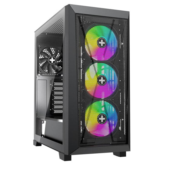 Xilence CASE Xilent x X912.aRGB aRGB Midi Tower full mesh with 3 x Fan en 1 Black - Mini tower