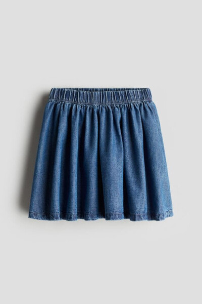 Flared Denim Skirt