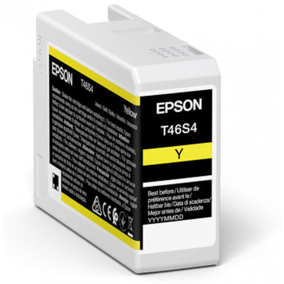 Картридж с оригинальными чернилами Epson C13T46S400 Жёлтый