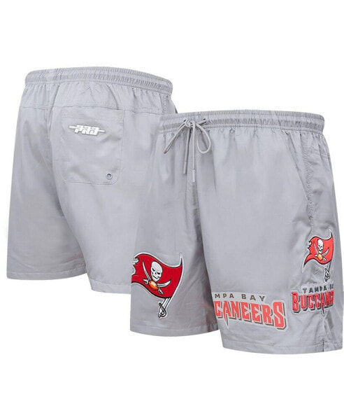 Men's Pewter Tampa Bay Buccaneers Woven Shorts