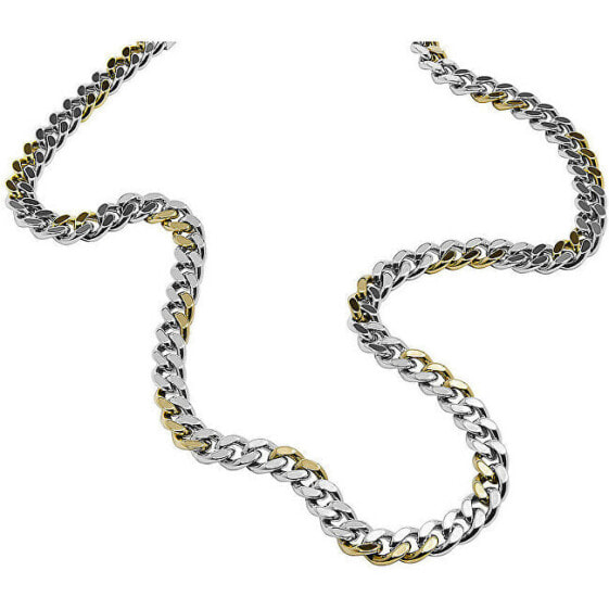 Timeless steel bicolor necklace DX1355931