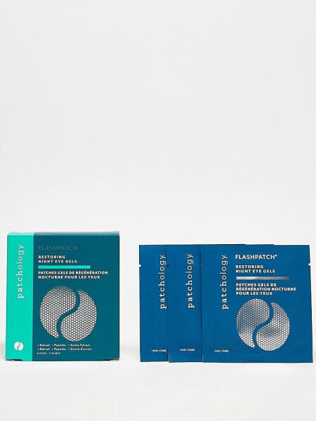 Patchology FlashPatch Restoring Night Eye Gel Patches 5 Pairs