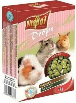 Vitapol DROPSY DLA GRYZONI WARZYWNE 75g