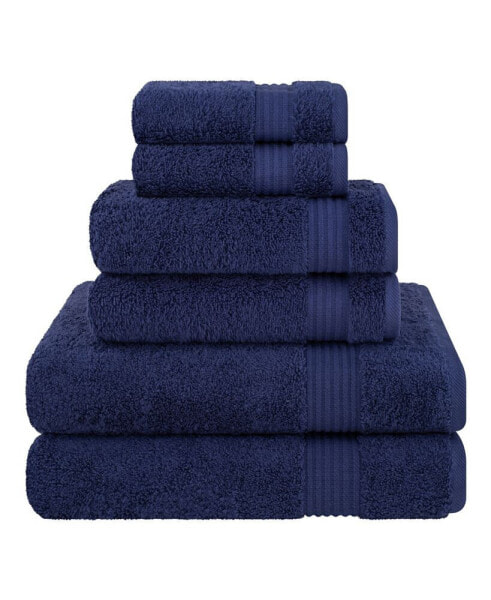 Bekos Premium 100% Turkish Cotton 6-Piece Bath Towel Set