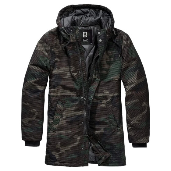 BRANDIT Grid Camo Coat