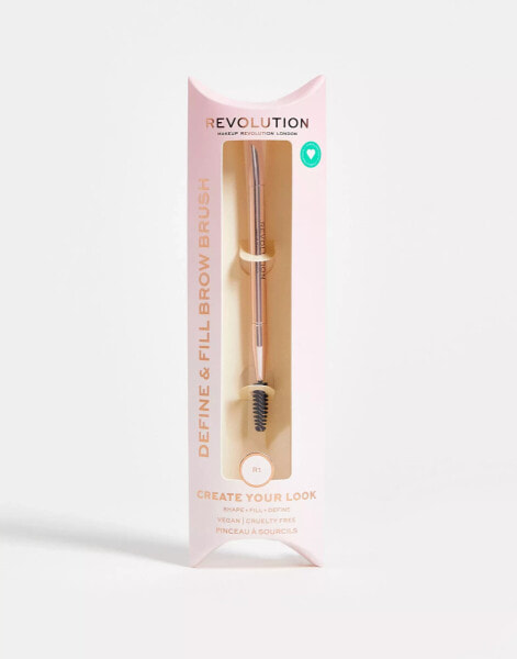 Revolution Create Define & Fill Brow Brush R1