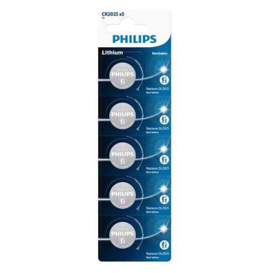 PHILIPS CR2016 Button Battery 5 Units