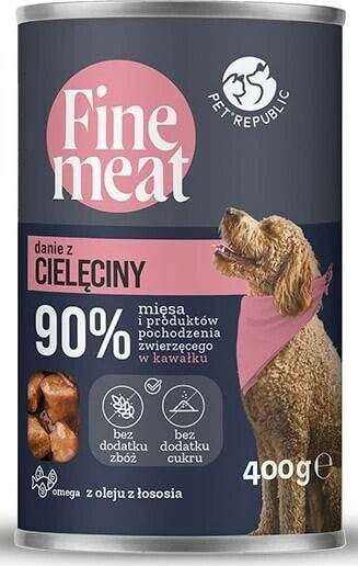 Pet Republic Pet Republic Fine Meat Karma Dla Psa Cielęcina 400g