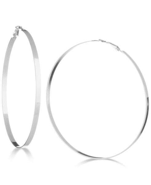 Серьги Guess Flat-Edge Hoop